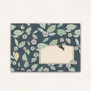 10 envelopes apple blossom