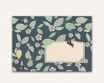 10 envelopes apple blossom