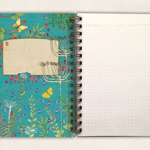 thick notebook flowers image 2