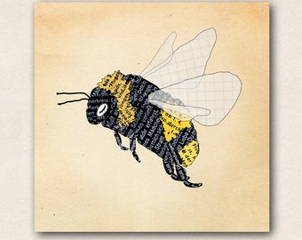 Magnet for the fridge - bumblebee