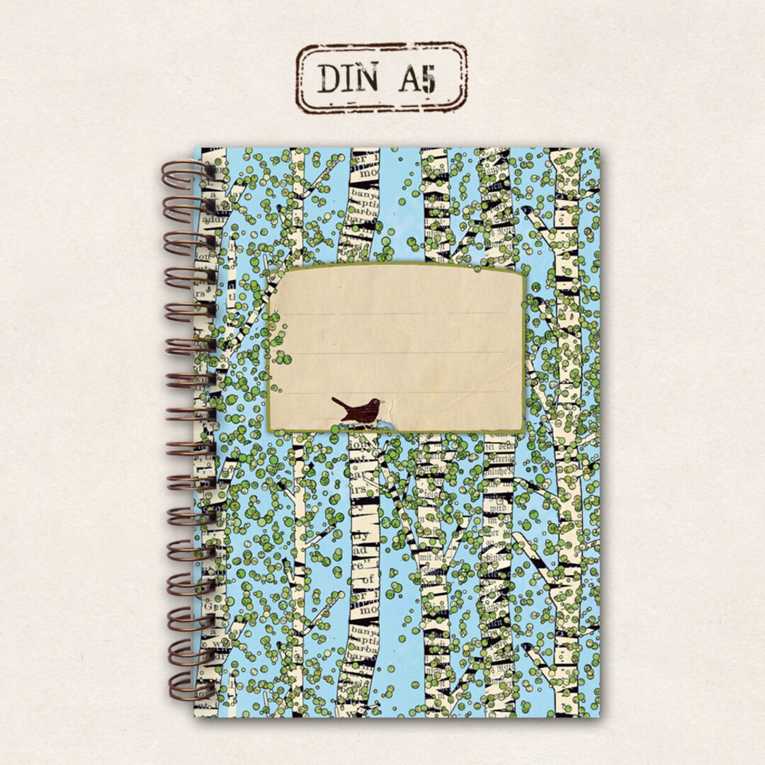 Thick Notebook - Birch - Etsy