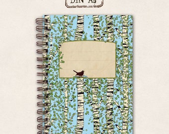 thick notebook - Birch