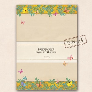 big stationery - yellow summer