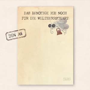 small stationery - world domination