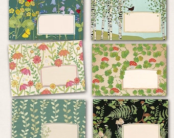 10 buste - mix di piante e fiori