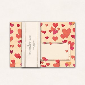 10 envelopes with big hearts