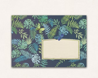 10 envelopes dark jungle