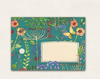 10 envelopes flowers