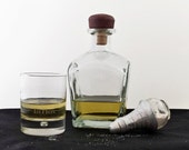 Engraved Glassware Whiskey Scotch DOF - Great Gift for Men or Women!
