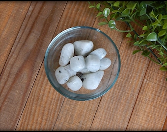 Tumbled Rainbow Moonstone