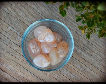 Tumbled Pink Chalcedony