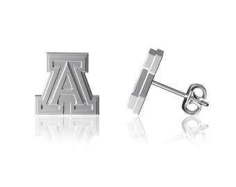 University of Arizona Crystal Earrings