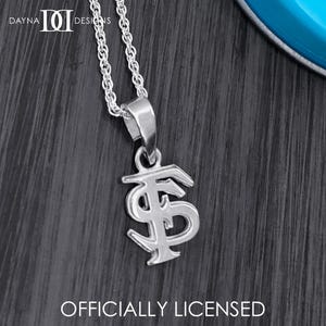Florida State University Pendant Necklace - OFFICIALLY LICENSED Collegiate Product by Dayna Designs