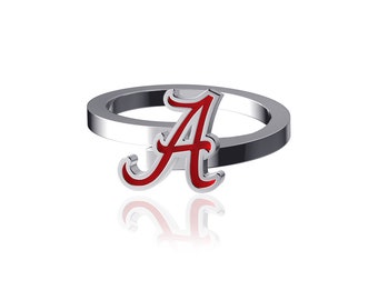 University of Alabama Bypass Ring - Enamel