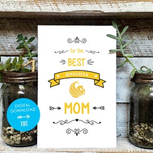 Central Florida Mom Karte - Digitaler Download - OFFIZIELL LIZENZIERTES Collegiate Produkt von Dayna Designs