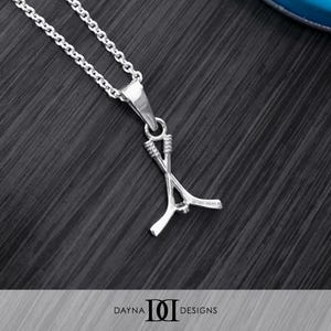 Hockey Pendant Necklace