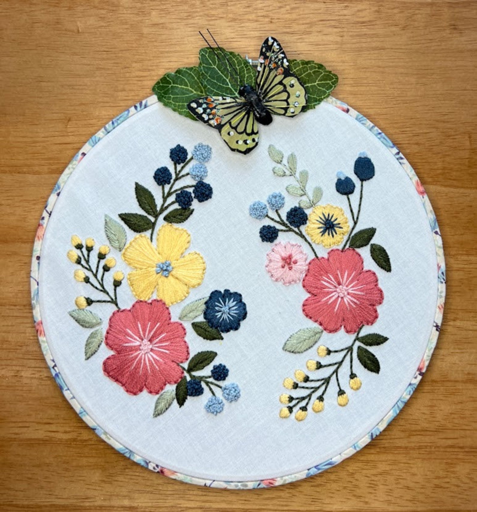 How to Make Decorative Embroidery Hoops PDF. Enhance Finished Etsy