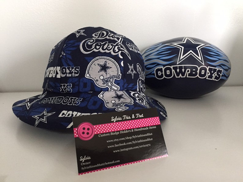 BabyToddlerChild Reversible Dallas Cowboys Sun Hat