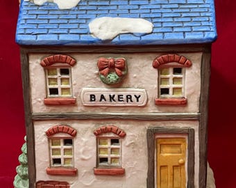 Santa's World - Kurt S. Adler Inc -  Hand Crafted Porcelain Bakery - FREE Domestic Shipping!!