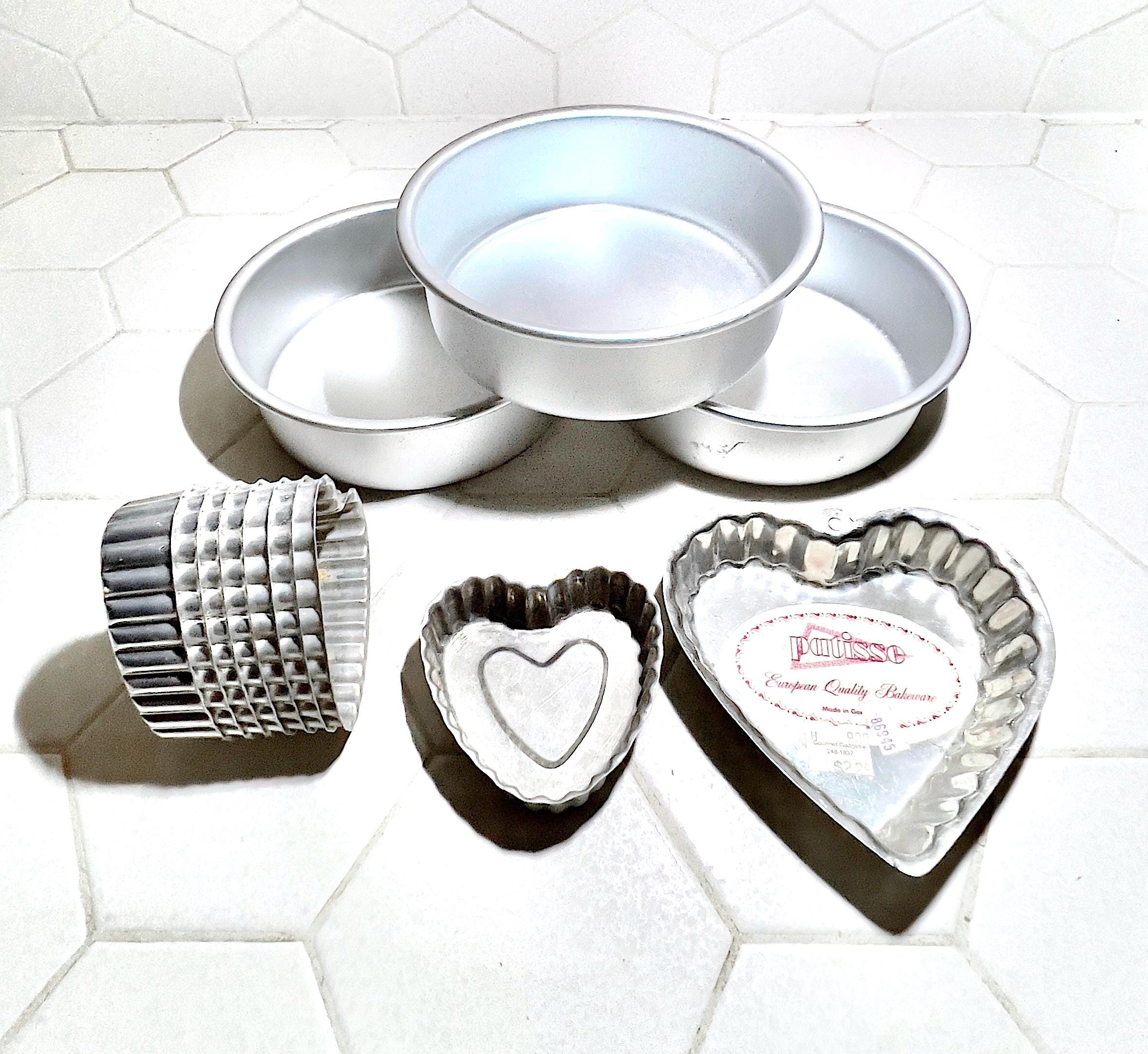 Fluted Heart Pan - Etsy