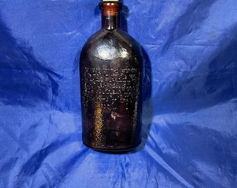 Vintage Frank's Kidney Liver Cure Holistic Medicine Bottle – Hardin County Tennessee Honey
