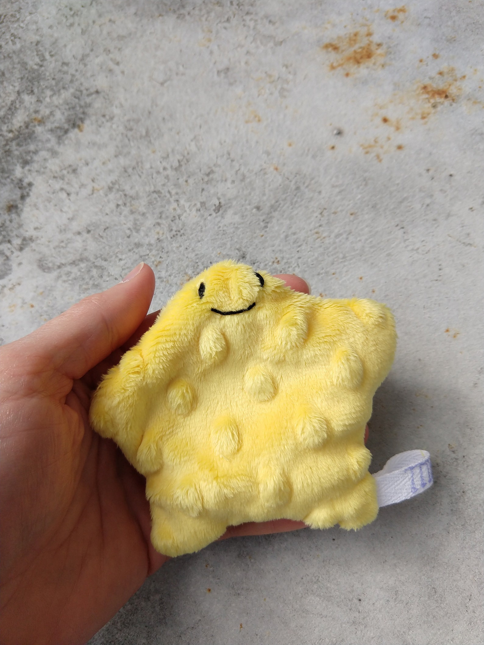 Bumpy Yellow Star Slime Plush Beanie Handmade Plushie Tactile | Etsy