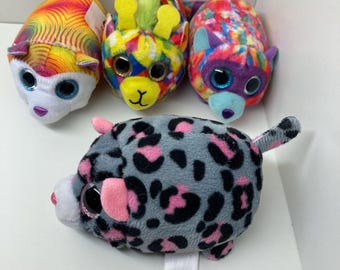 Tyのぬいぐるみ4体セット（ビーニーベイビー）