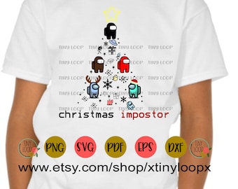 Christmas Among Us File for Cutting Machine Instant Download