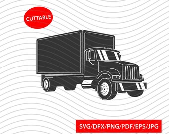 Download Delivery Truck Svg Etsy