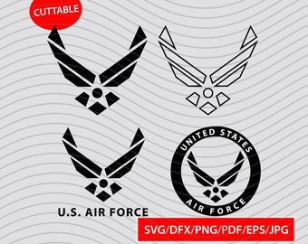Download Us Air Force Svg Etsy