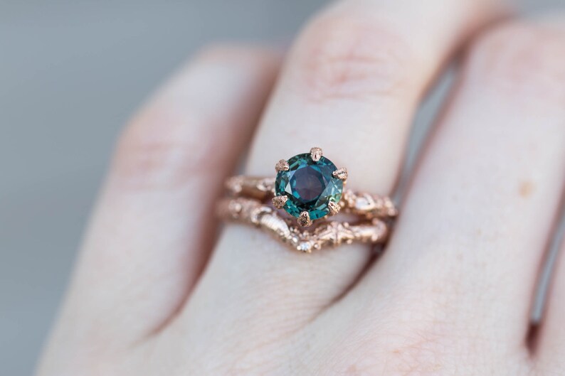 The Siren Band Seashell Wedding Ring Unique Wedding Ring Etsy