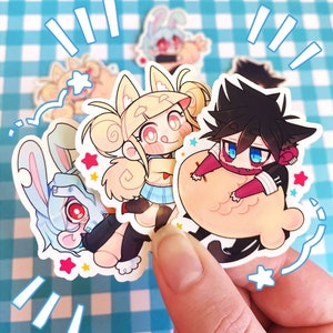 2&quot; League of Villains Animal Sticker Set