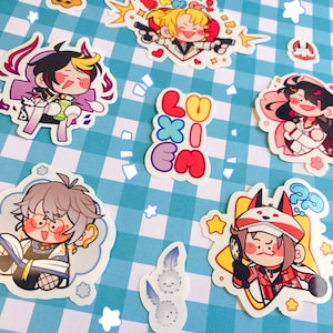 2&quot; Luxiem Sticker Set