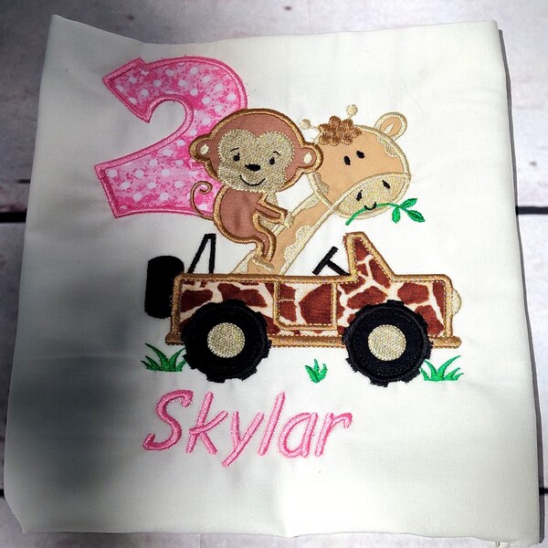 Safari  jungle  birthday shirt personalized shirt  any name and number cake smash  safari birthday party 1st 2ndb 3rd 4th 5th