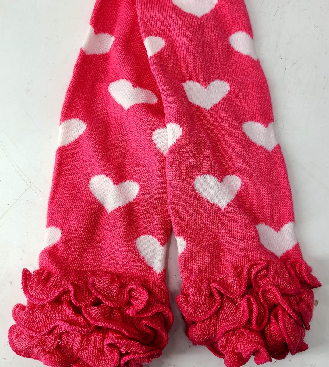 Hart Leg Warmer Baby's Leg Warmers Valentin's Leg Warmers Etsy