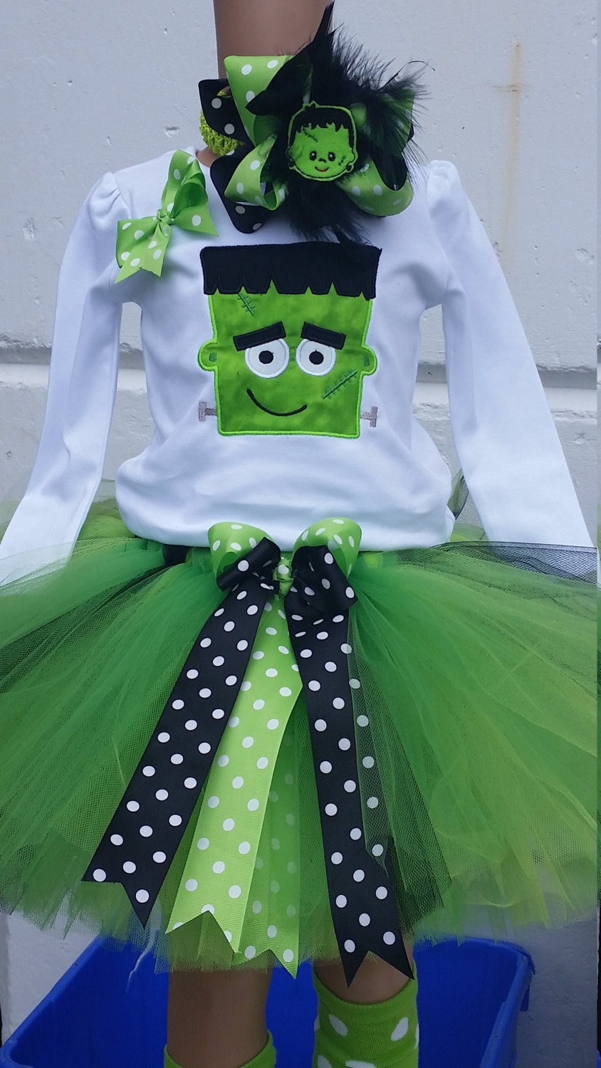 Halloween Tutu Set Frankie
