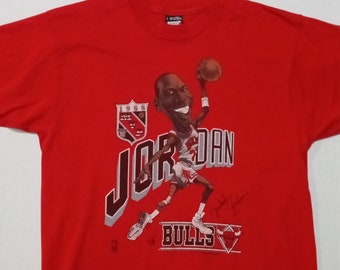 Michael Jordan 1988 MVP T-Shirt L Vintage 80s 90s Chicago Bulls