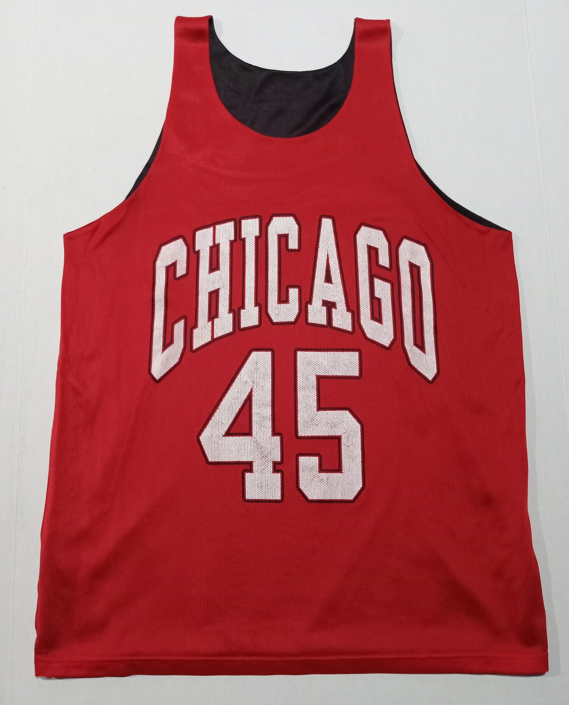 90s Chicago White Sox Michael Jordan #45 Jersey Size 52 XXL - The