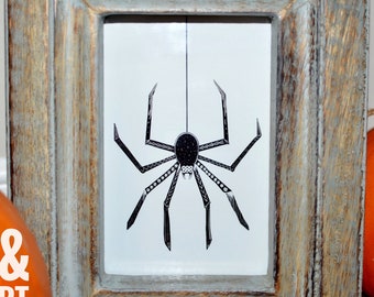 Spider Print | Halloween Wall Art (Digital Download)