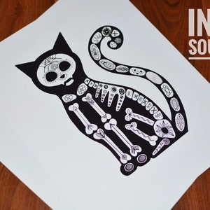 Skeleton Cat