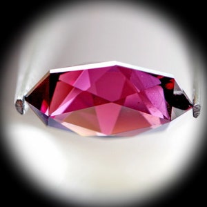 Pink Spinal 1.35ct Precision Cut Very unusual cutting design.This design good for a pendent or a ring. image 3