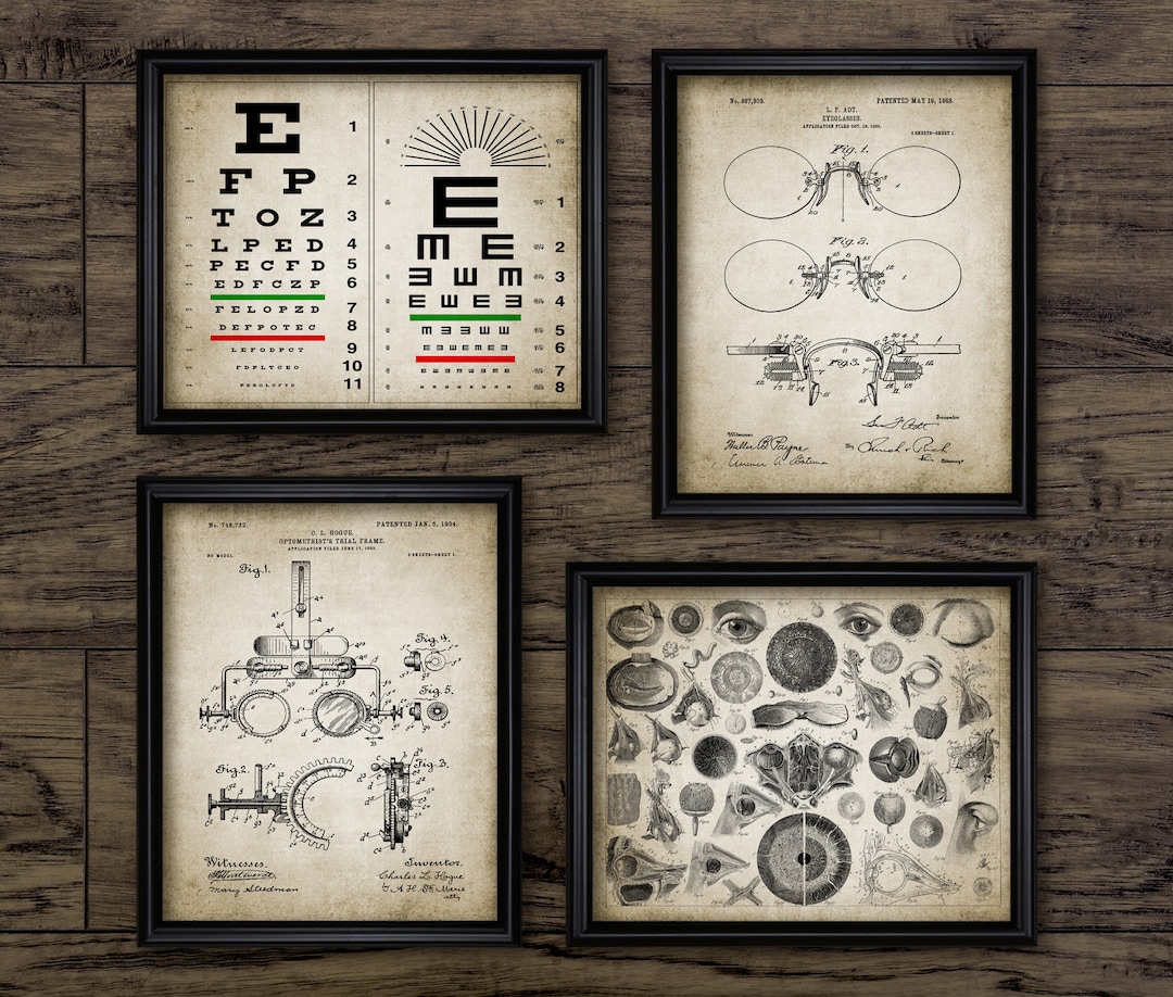 Optometry Wall Art, Printable Eye Chart, Eye Anatomy, Ophthalmology ...