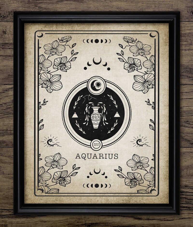 Aquarius tarot card - Etsy 日本