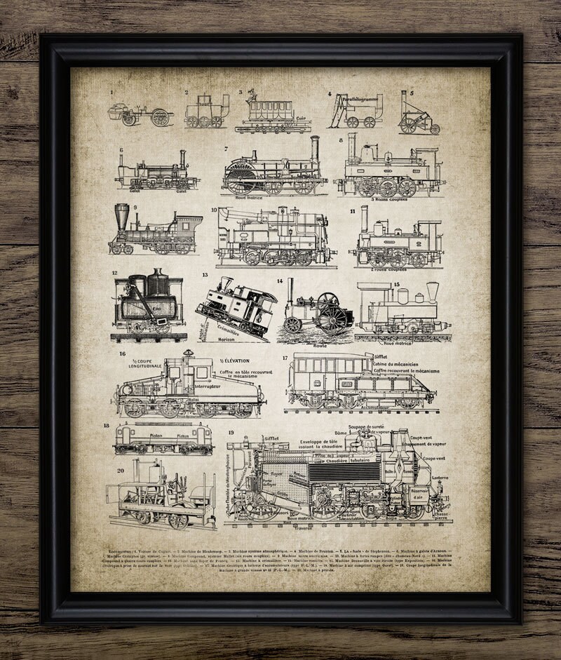 Railway timetable - Etsy 日本