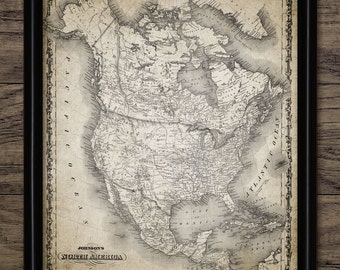 1998年 North America 北アメリカ 道路地図 1998年 North America 北