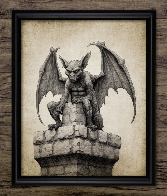 Gothic Gargoyle Art