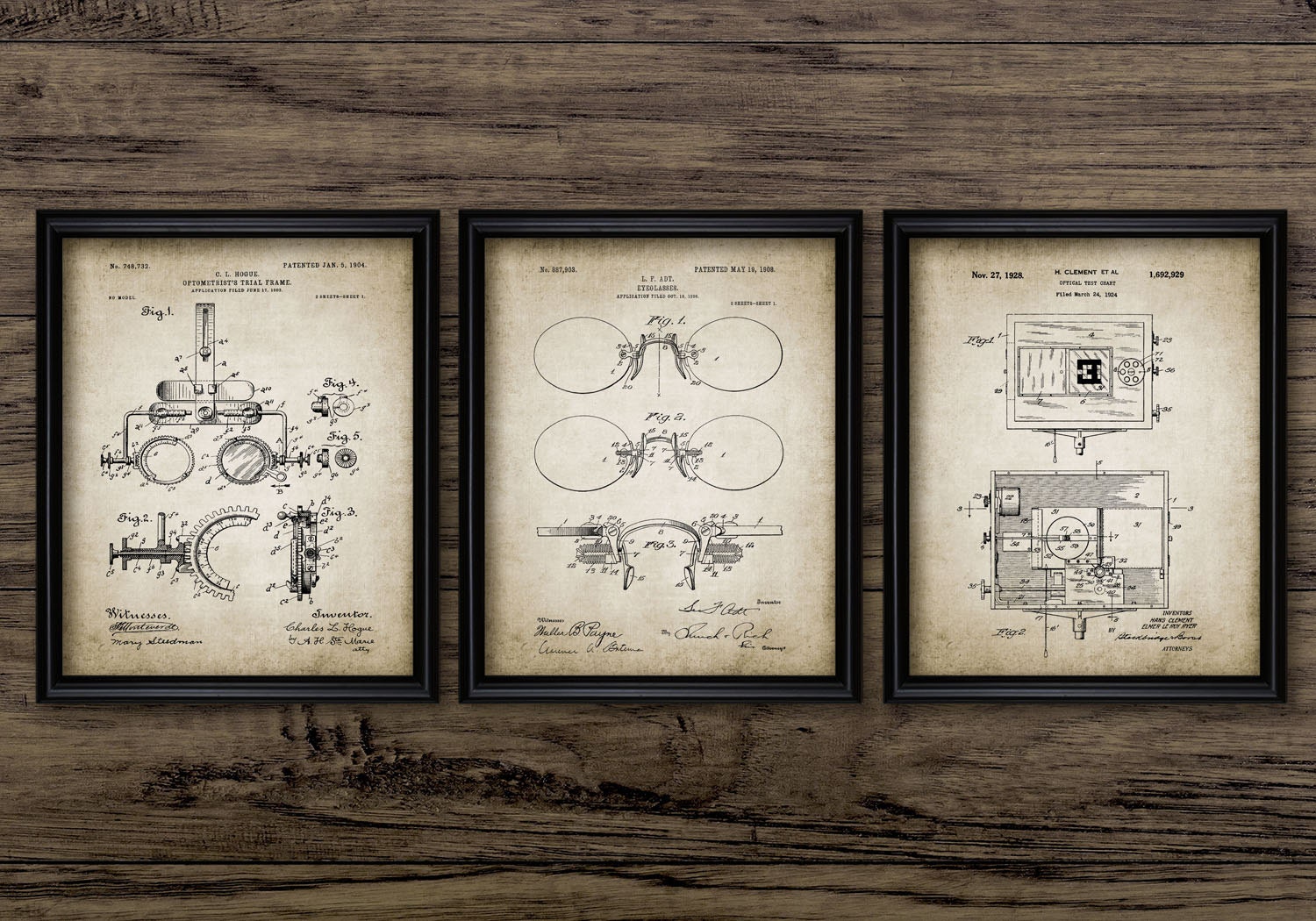 Optician Wall Art Set of 3 Printable Optometry Optical - Etsy Israel
