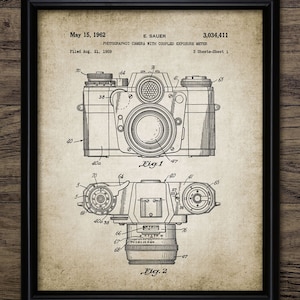 Camera Wall Art, Printable Camera Design, Photography, Photographer, Retro Camera, Photographic Memorabilia #493 INSTANT DOWNLOAD