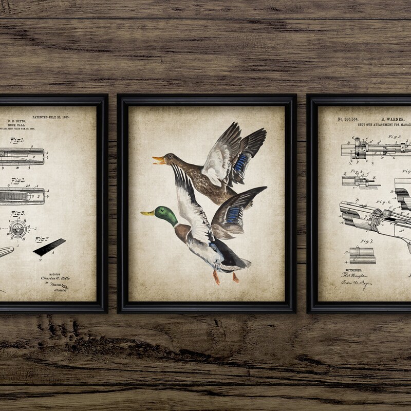 Hunting Prints - Etsy