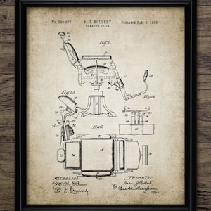 Barber&#39;s Chair Wandkunst, Barber Shop 2020, Frisur, Friseur, Rasur, Mode, Friseur #428 SOFORTIGER DOWNLOAD